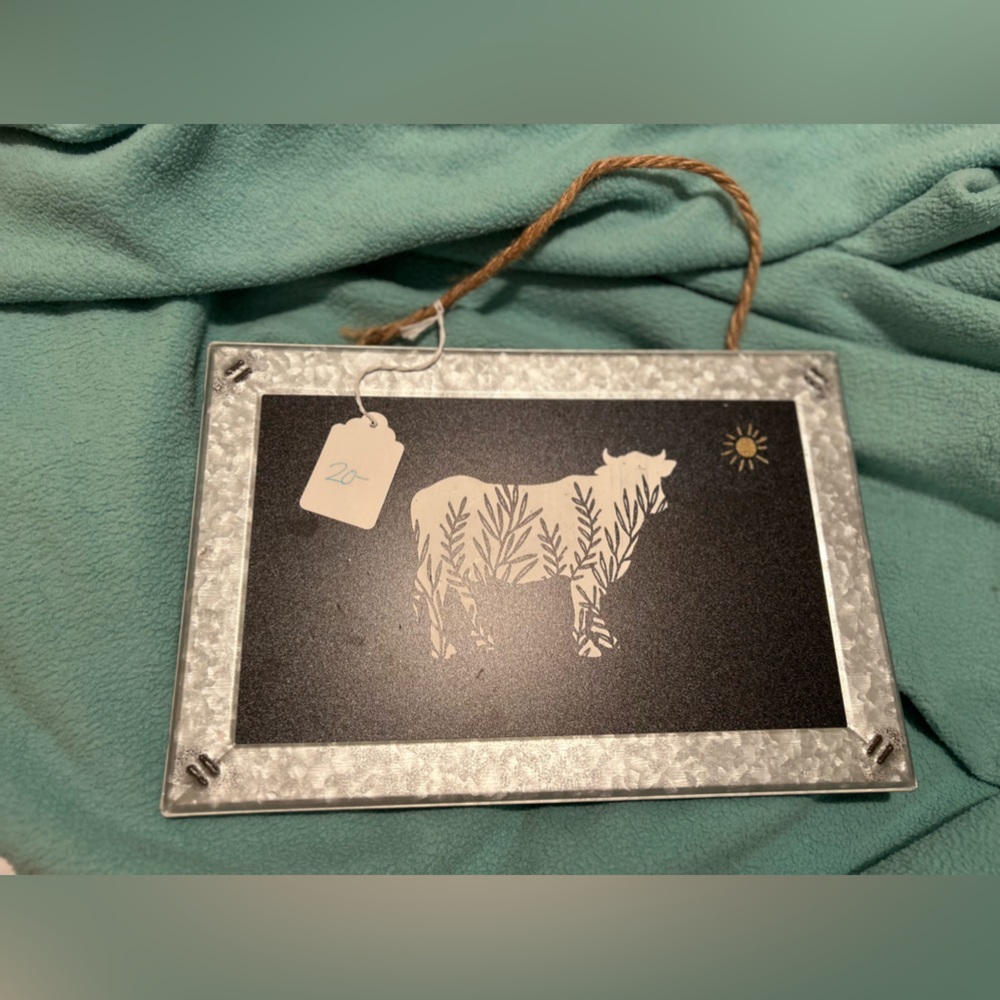 Cow wall decor